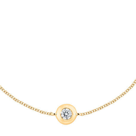 Náramek s diamantem Sparkling Dot