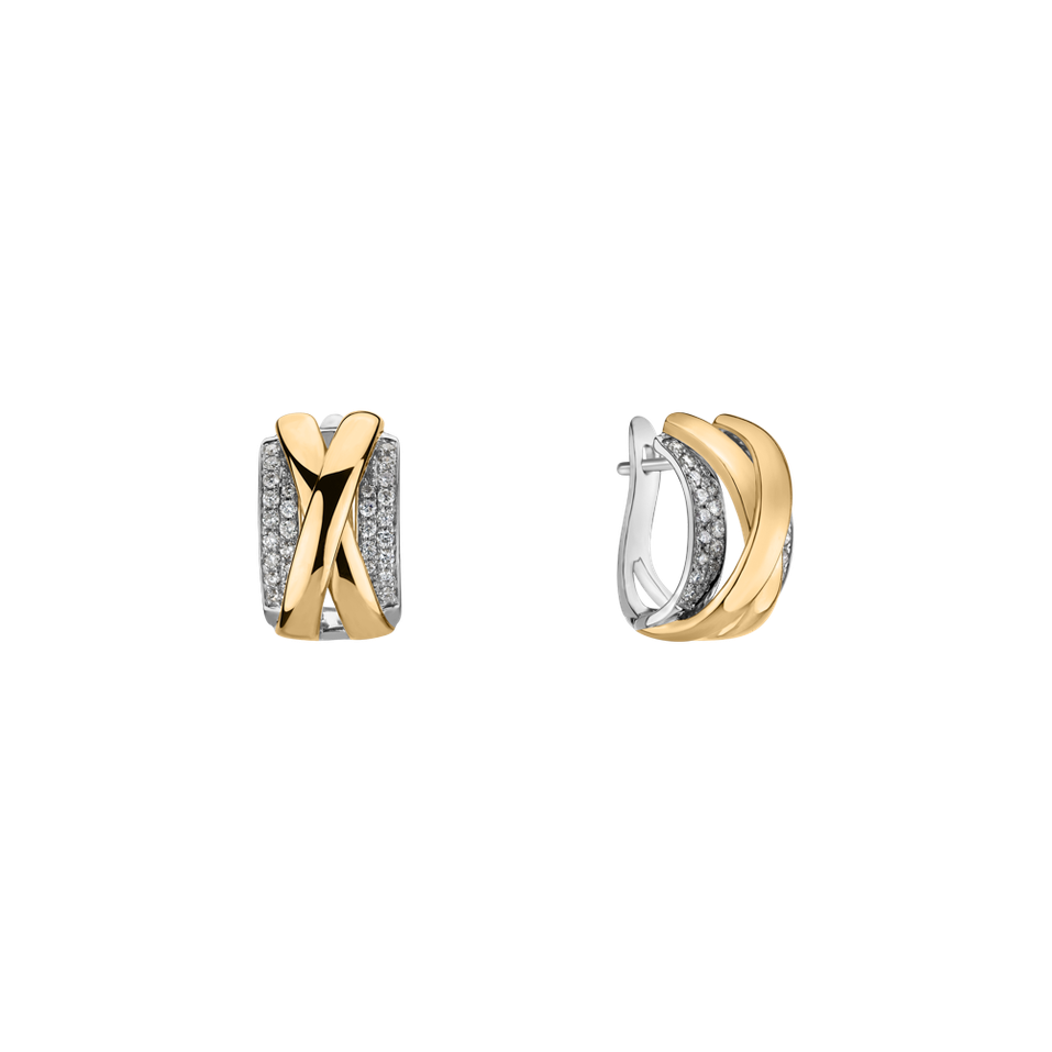 Náušnice s diamanty Galaxy Signature