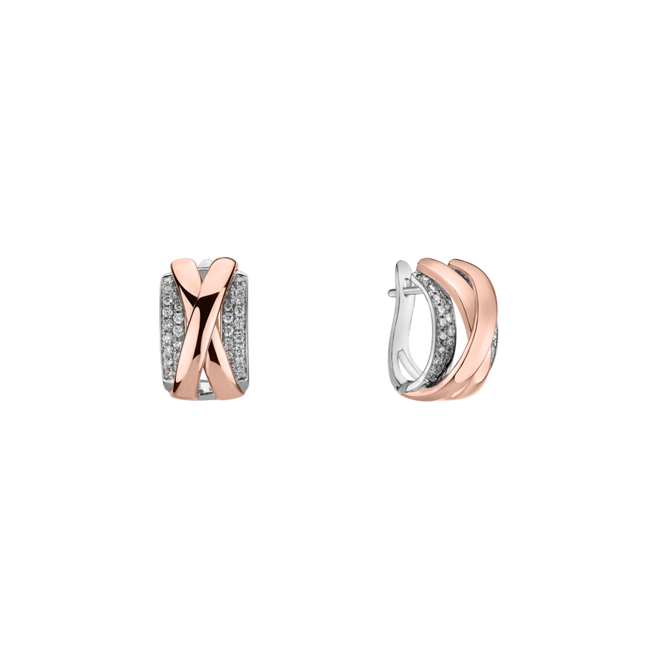 Náušnice s diamanty Galaxy Signature