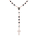 Náhrdelník s černými diamanty Elegant Cross3