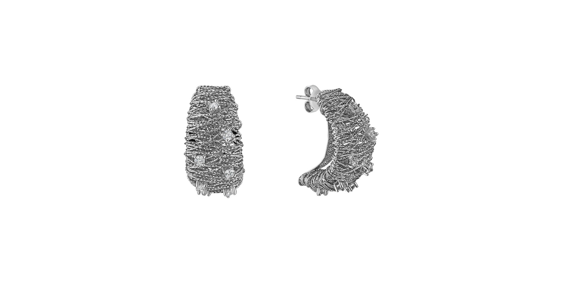 Náušnice s diamanty Tarynne