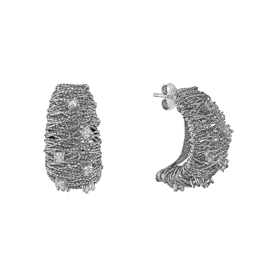 Náušnice s diamanty Tarynne