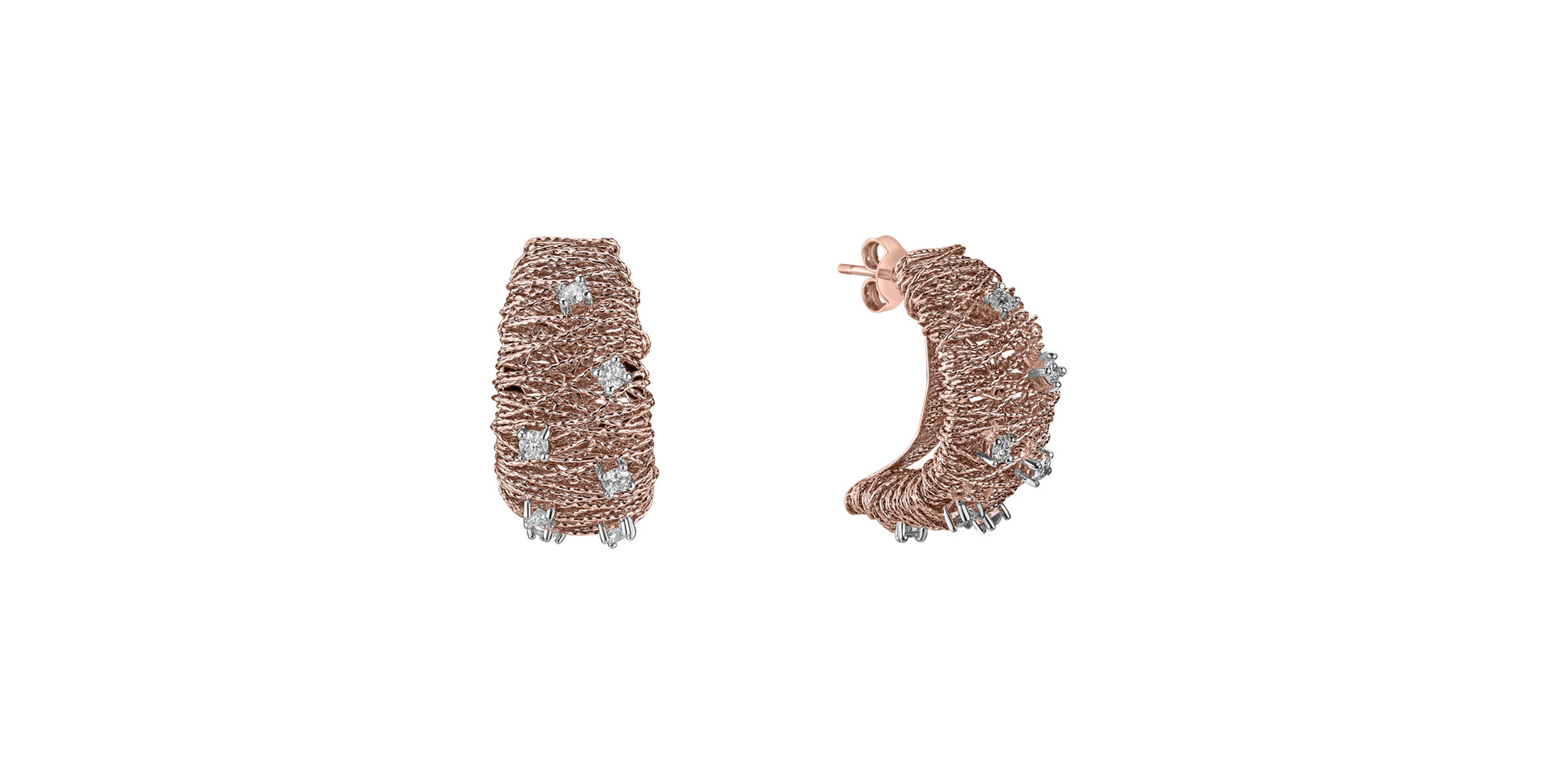 Náušnice s diamanty Tarynne