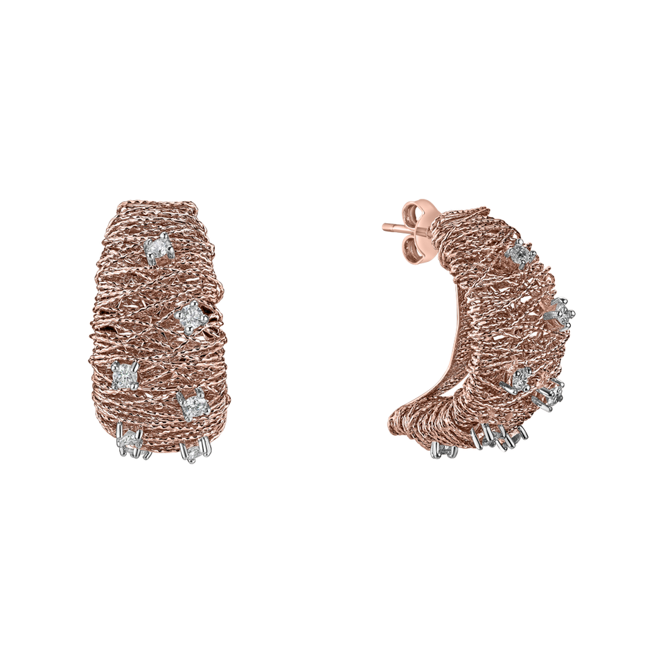 Náušnice s diamanty Tarynne