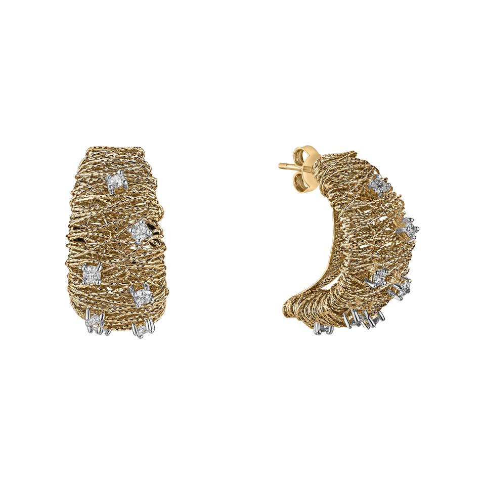 Náušnice s diamanty Tarynne