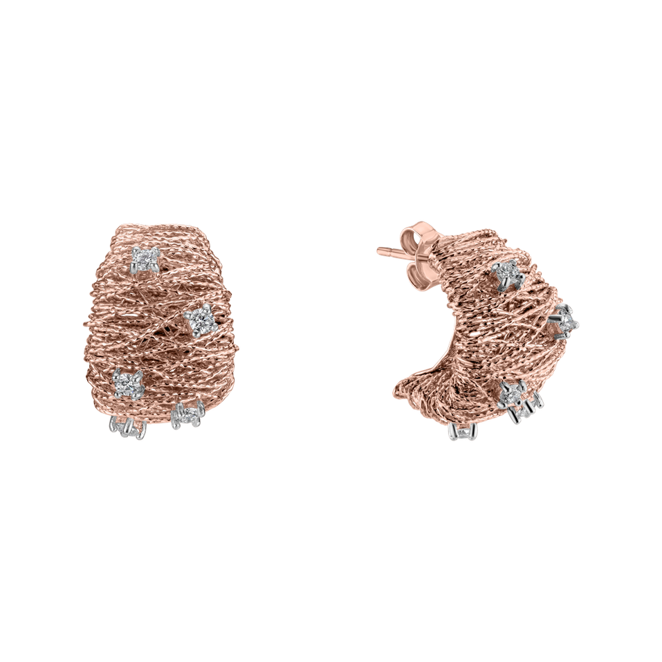 Náušnice s diamanty Naela