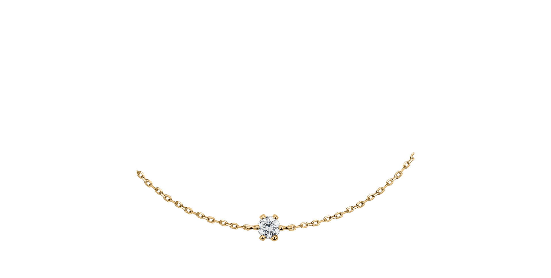 Náramek s diamantem Essential Shine