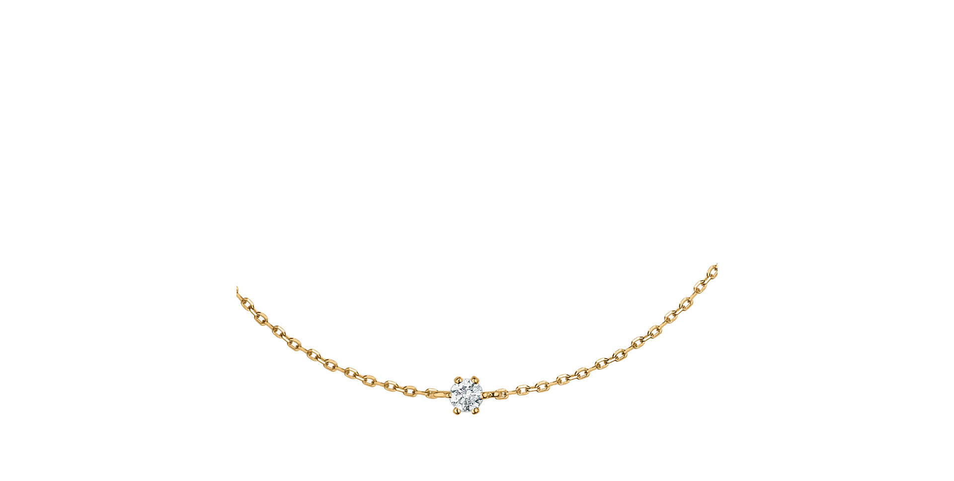 Náramek s diamantem Essential Shine