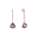 Náušnice s ametystem diamanty Abbasid3