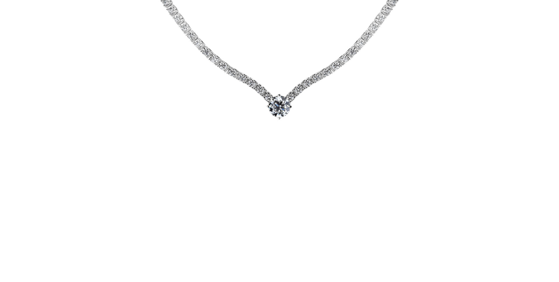 Náhrdelník s diamanty Gremory