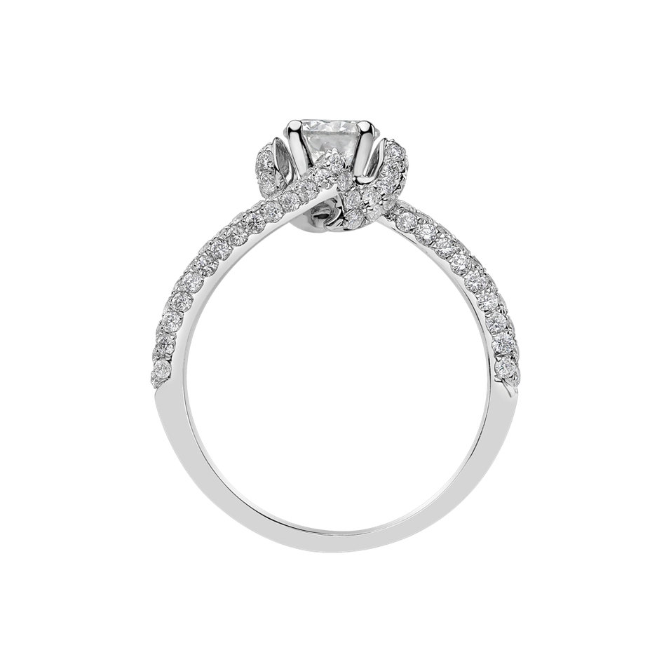 Prsten s diamanty Frozen Princess