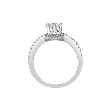 Prsten s diamanty Frost Queen