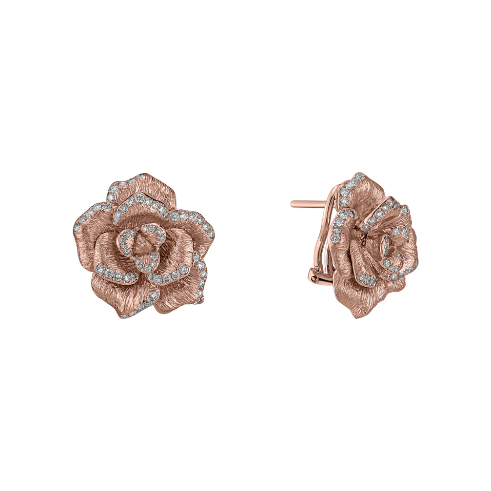 Náušnice s diamanty Gold Strike