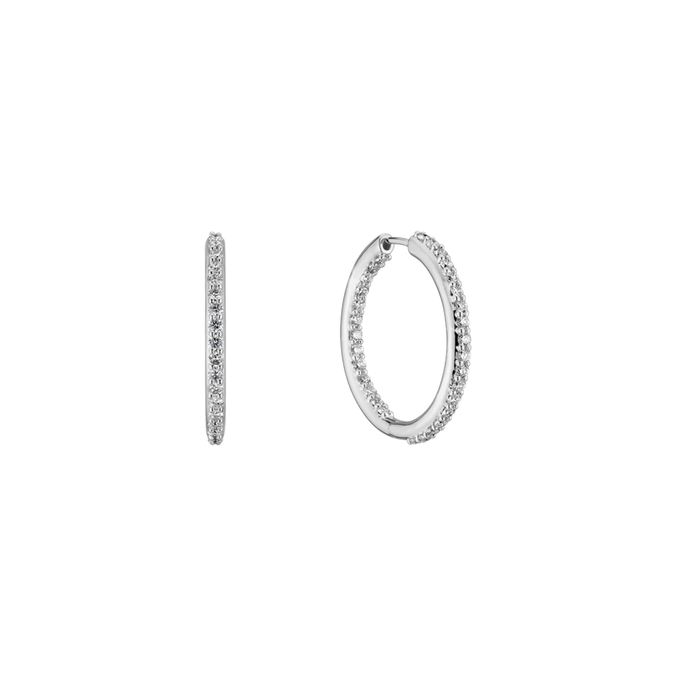 Náušnice s diamanty Cirles of Snow