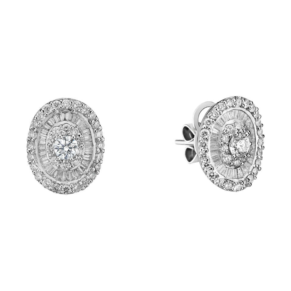 Náušnice s diamanty Chandra