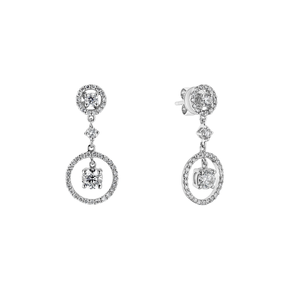 Náušnice s diamanty Luminesce