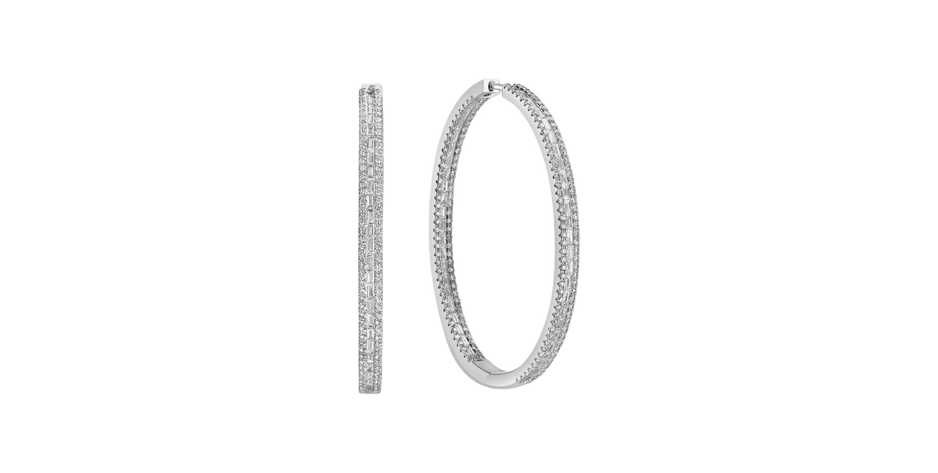 Náušnice s diamanty Royal Circles