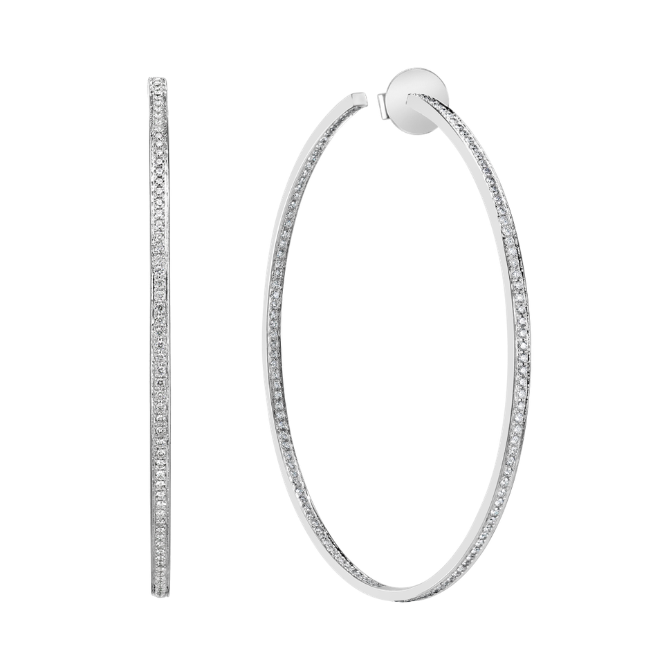 Náušnice s diamanty Vesper Rain