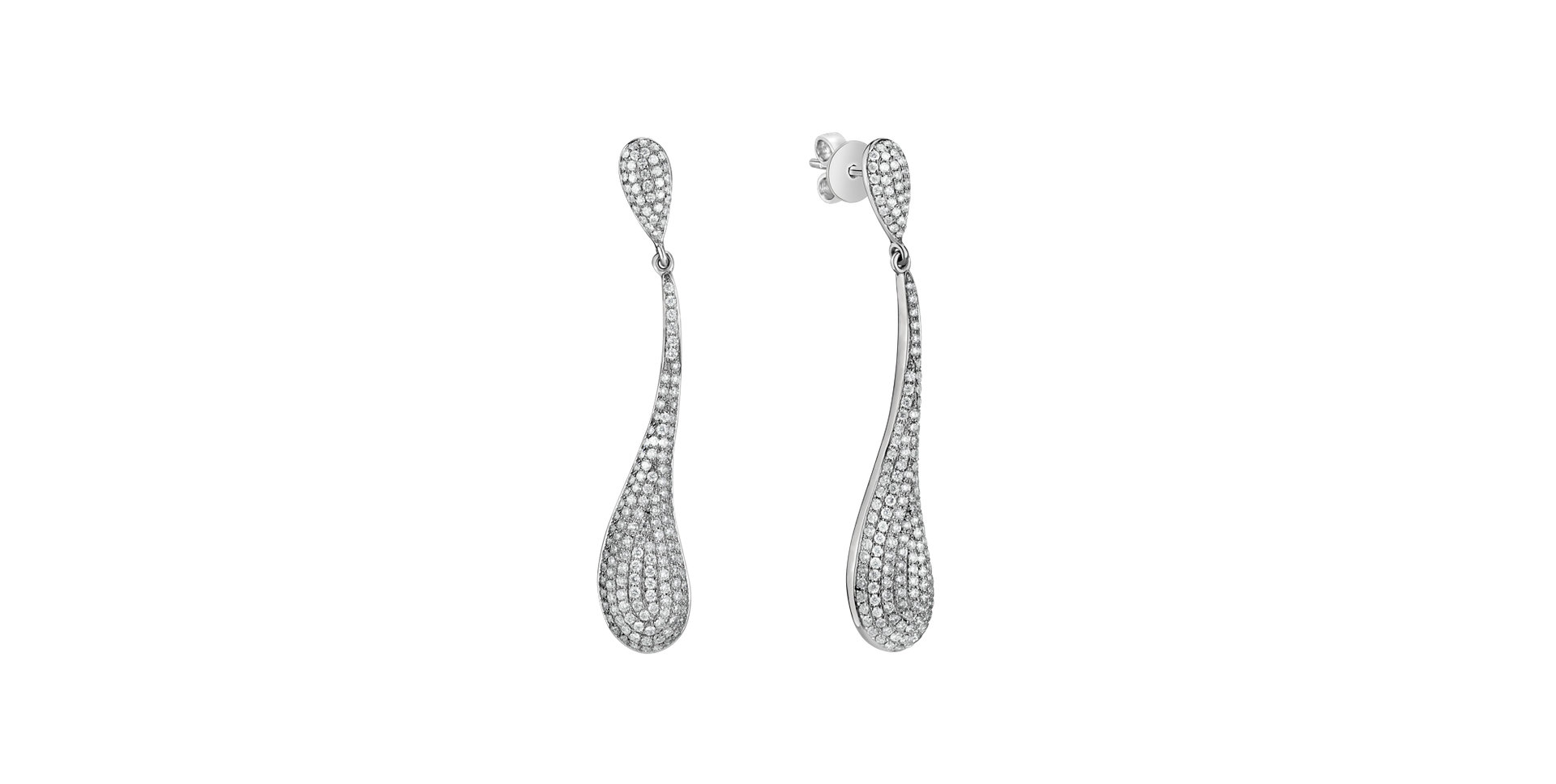 Náušnice s diamanty Rachele