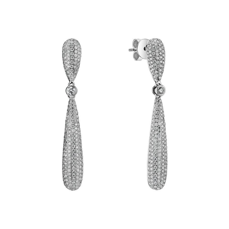 Náušnice s diamanty Starry Sky