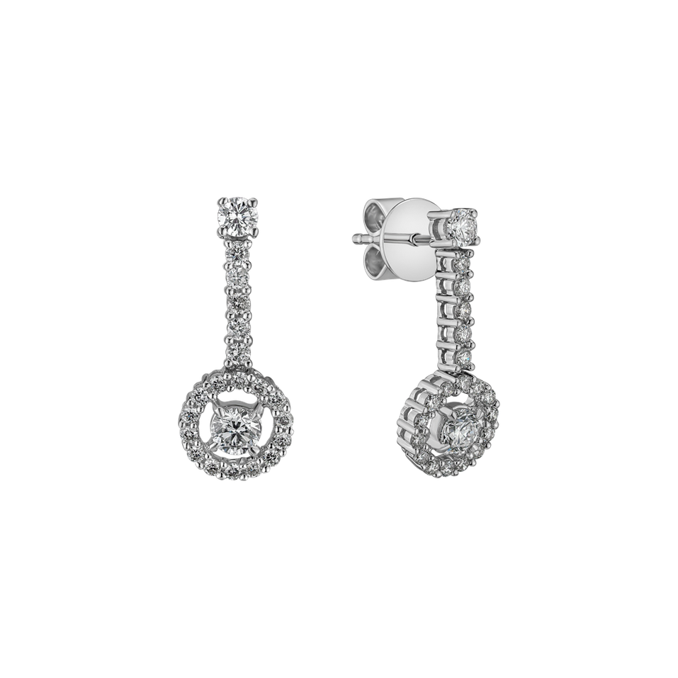 Náušnice s diamanty Devotion of Stars