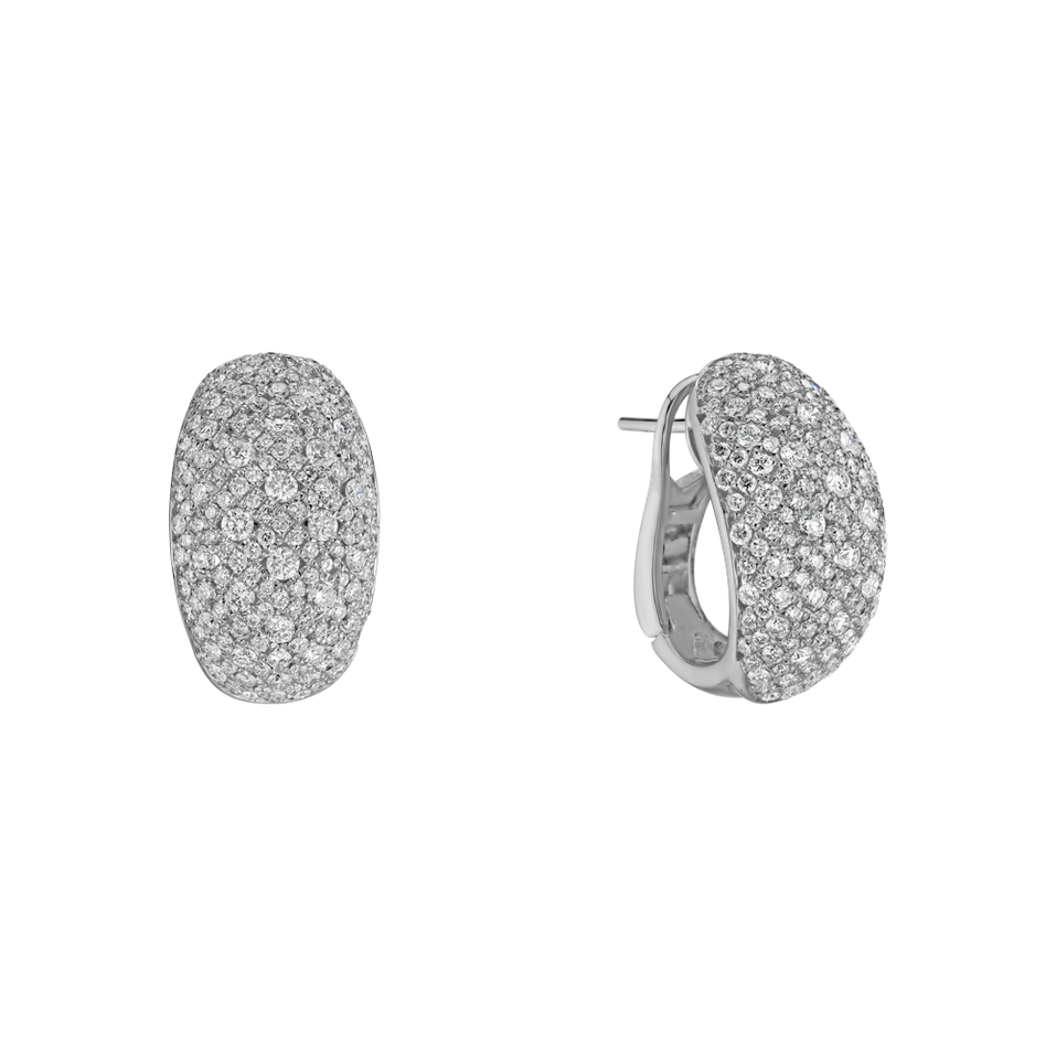 Náušnice s diamanty Sura