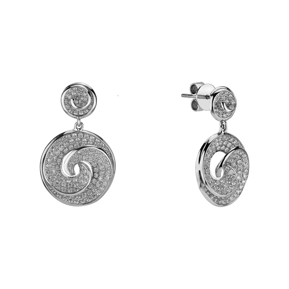 Náušnice s diamanty Diamond Lusciousness