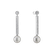 Náušnice s perlou a diamanty Hermas3