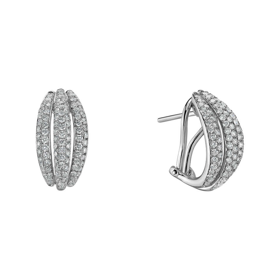 Náušnice s diamanty Mala