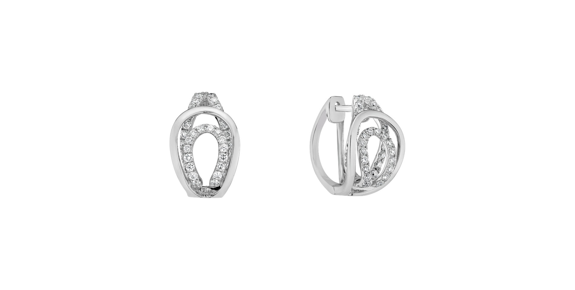 Náušnice s diamanty Kylie