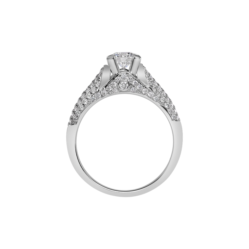 Prsten s diamanty Flamengo