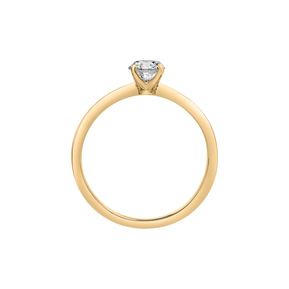 Prsten s diamantem One Love