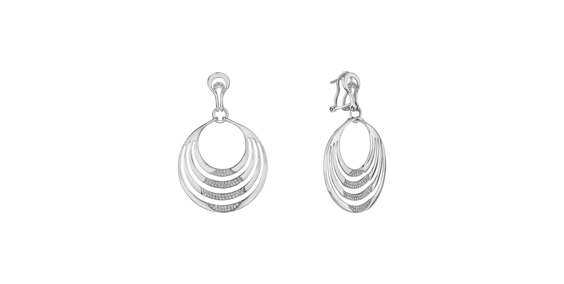 Náušnice s diamanty Exclusive Moment