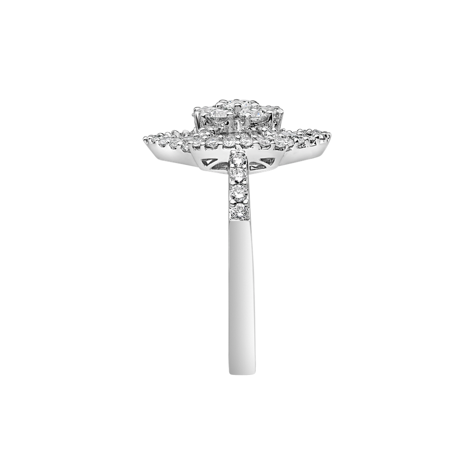 Prsten s diamanty Léandre