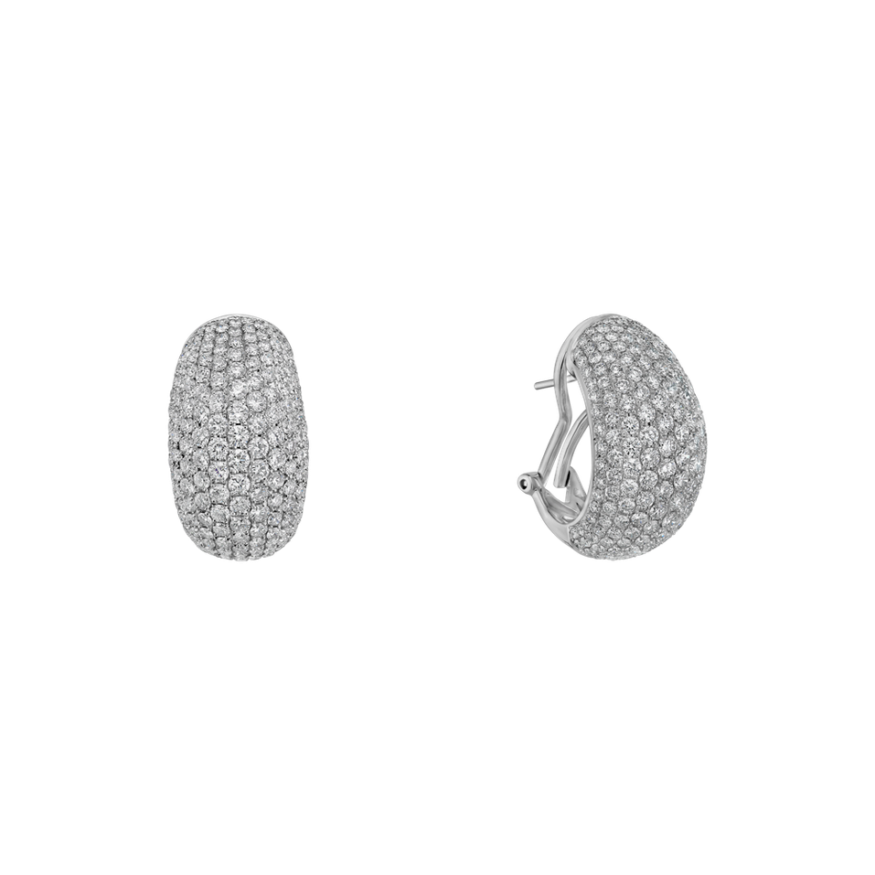 Náušnice s diamanty Diamond Glam