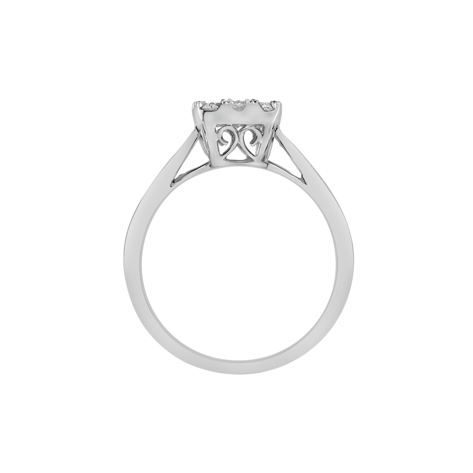 Prsten s diamanty Vivien