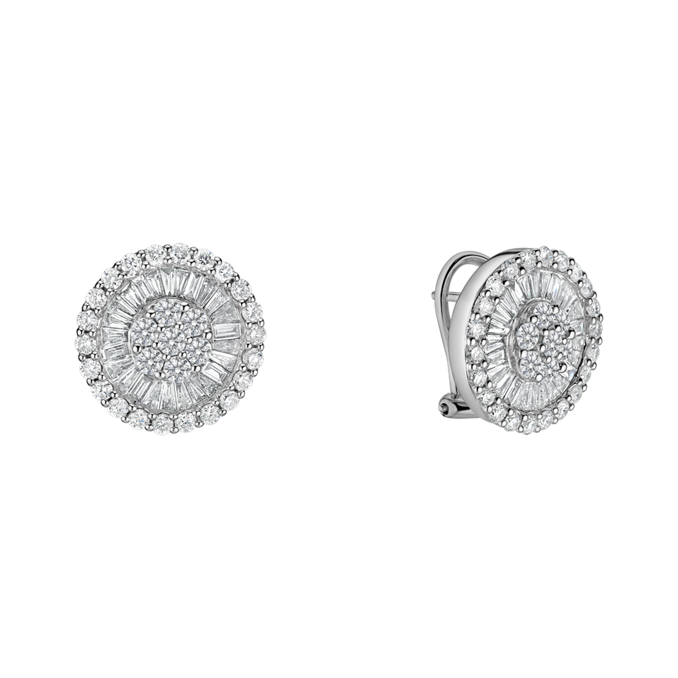 Náušnice s diamanty Iman