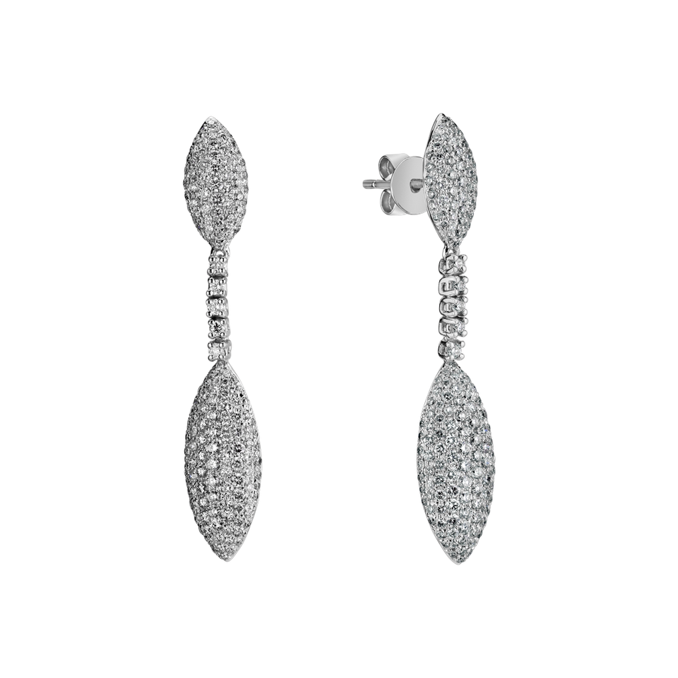 Náušnice s diamanty Natural Bethany