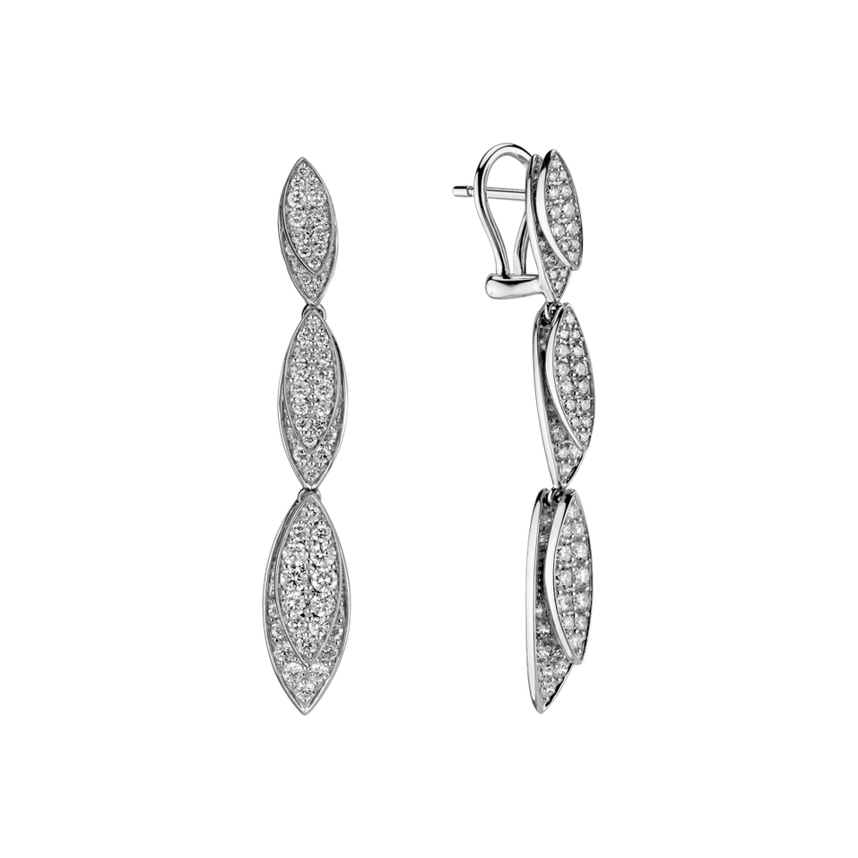 Náušnice s diamanty Moulin Rouge