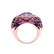Prsten s ametysty Majesty Passion3