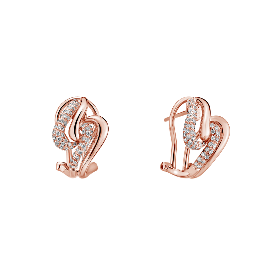 Náušnice s diamanty Twinkle Hit