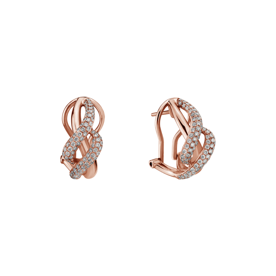 Náušnice s diamanty Adéla