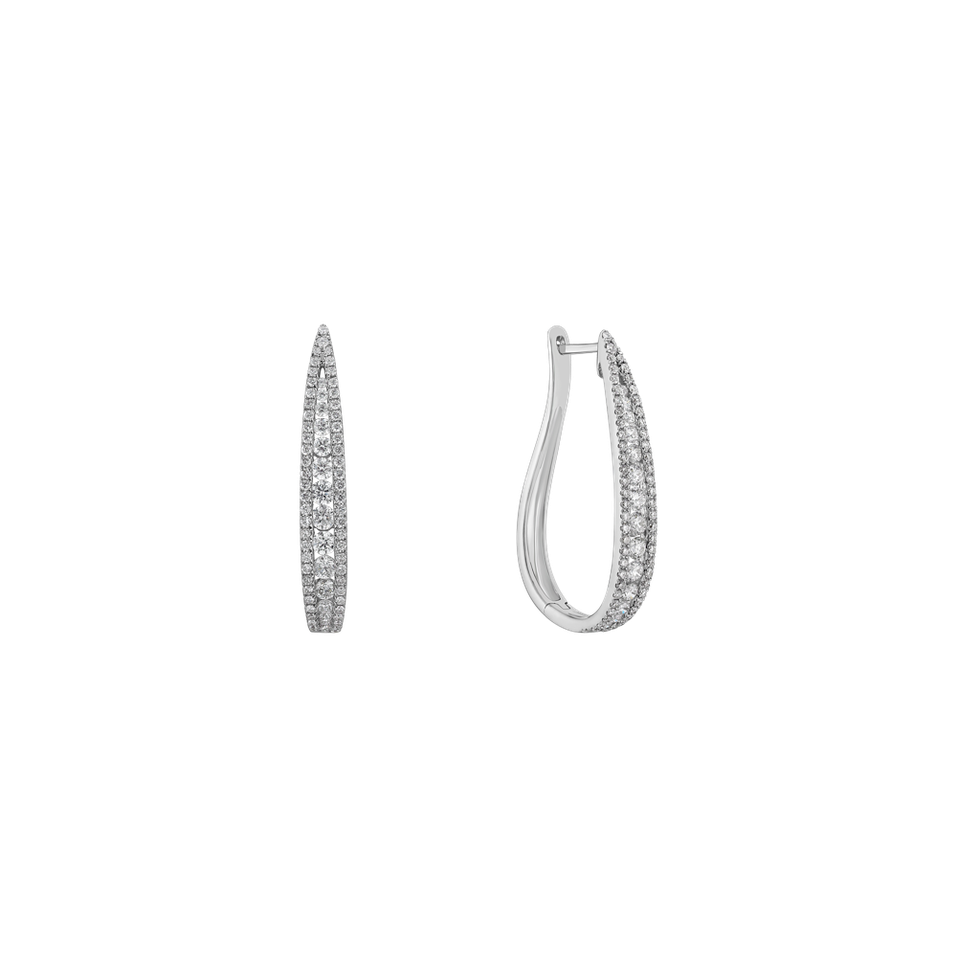 Náušnice s diamanty Eliza