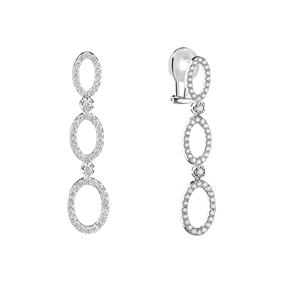 Náušnice s diamanty Latoya