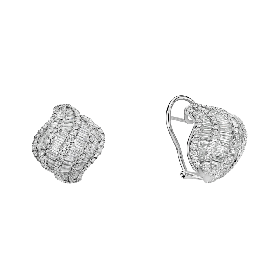 Náušnice s diamanty Star Row