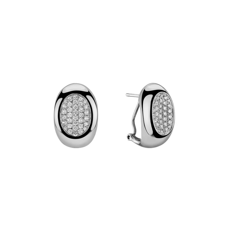 Náušnice s diamanty Magnetizing