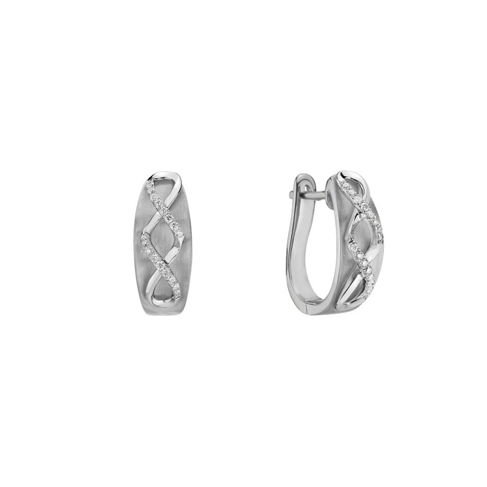 Náušnice s diamanty Serene Illusion