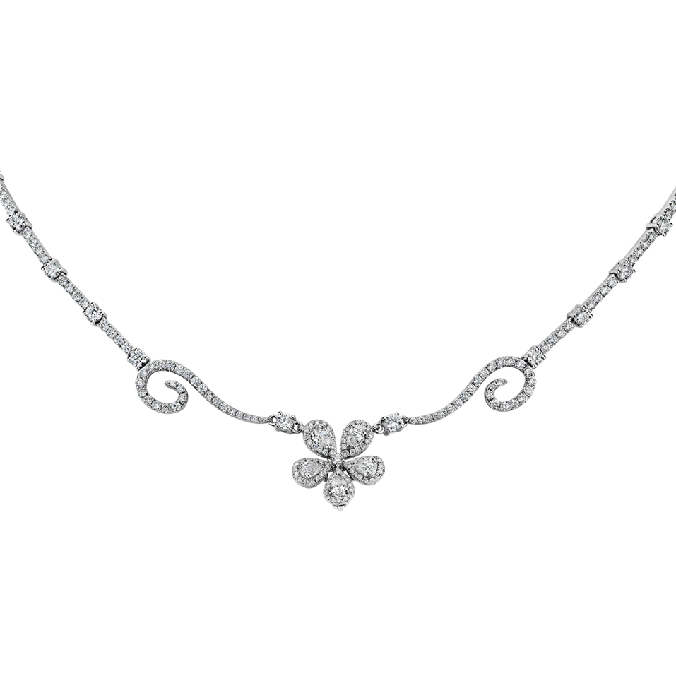 Náhrdelník s diamanty Proud