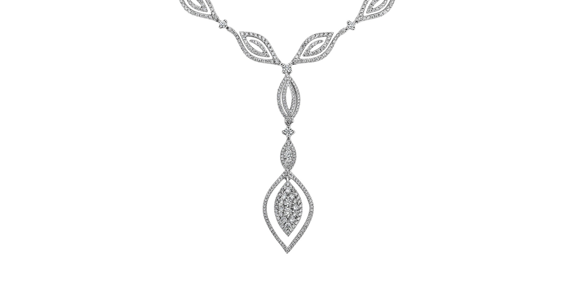 Náhrdelník s diamanty Adorable