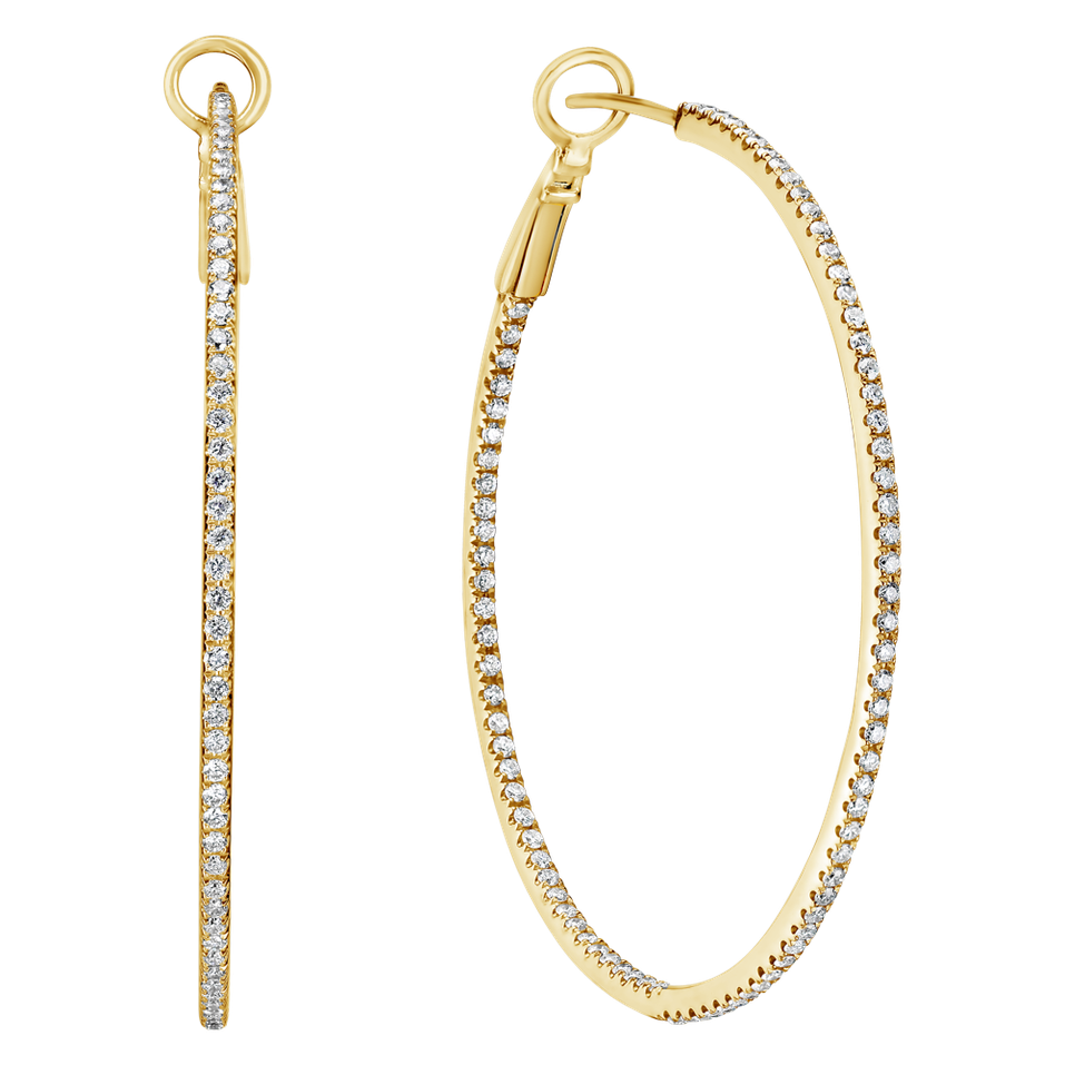 Náušnice s diamanty Vernonna